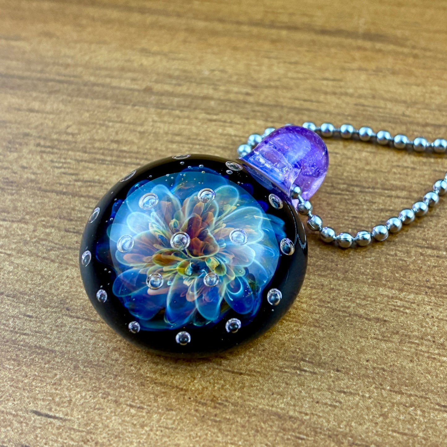 Pink Slyme | Nebula Air Trap Implosion Pendant