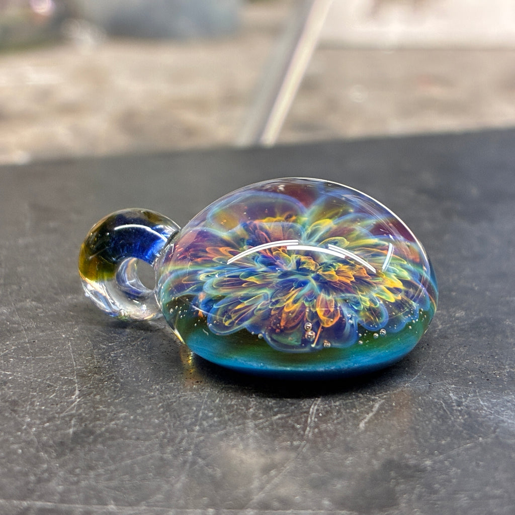 Tie-Dye Nebula Pendant