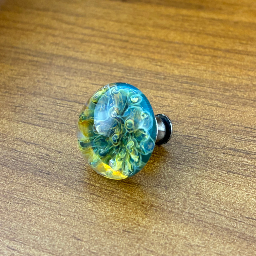 Implosion Hat Pin | Locking Back