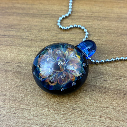 Nebula Air Trap | Glass Implosion Pendant