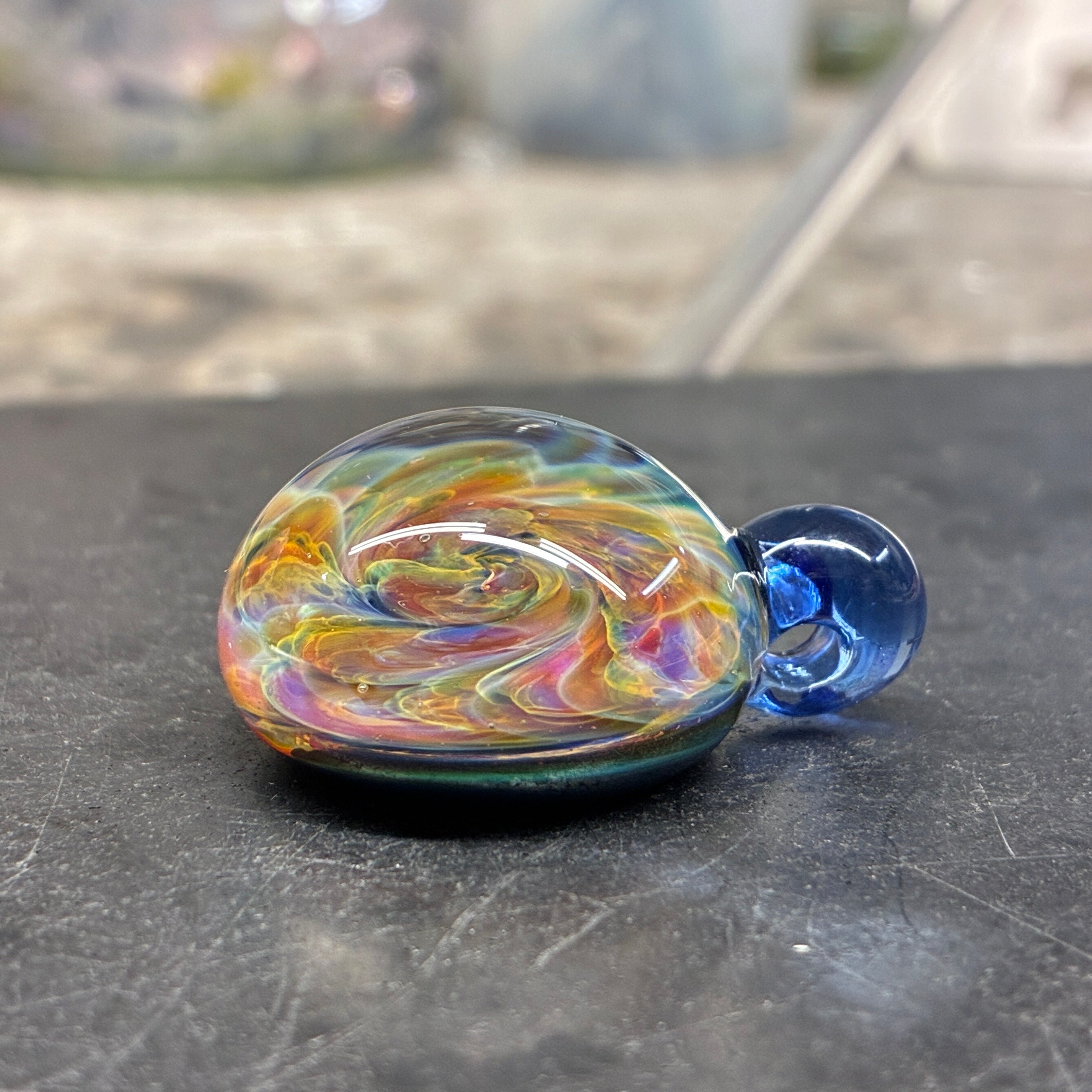 Tie-Dye Swirl Pendant