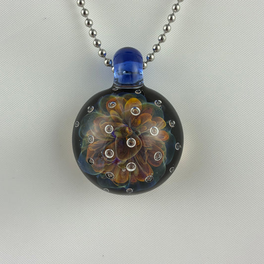 Nebula Air Trap | Glass Implosion Pendant