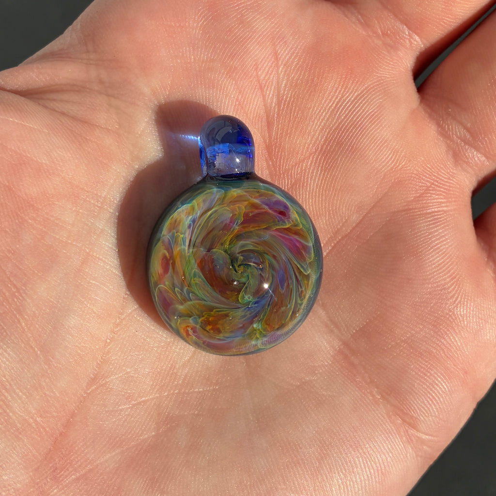 Tie-Dye Swirl Pendant