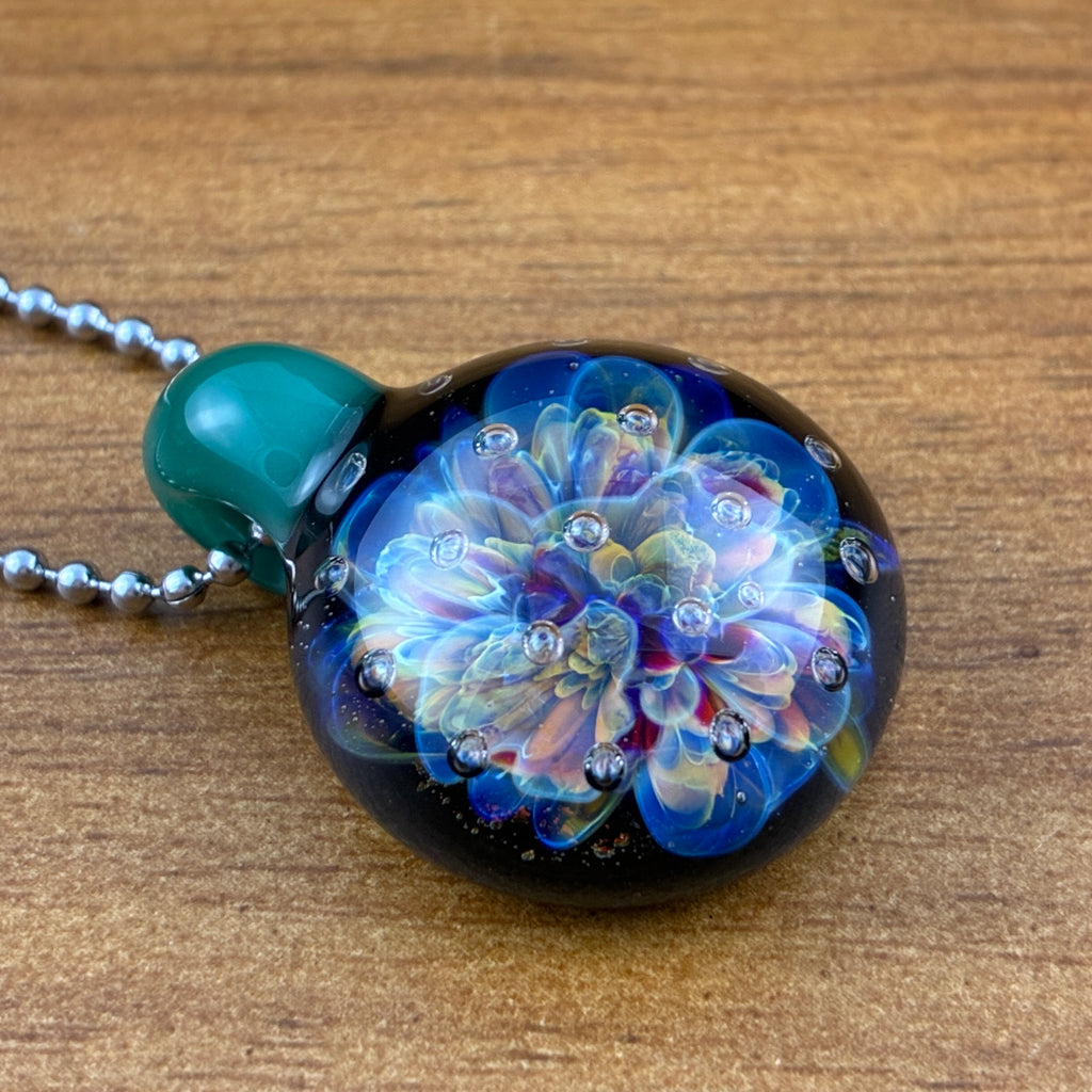 Tye Dye Nebula | Air Trap Implosion Pendant