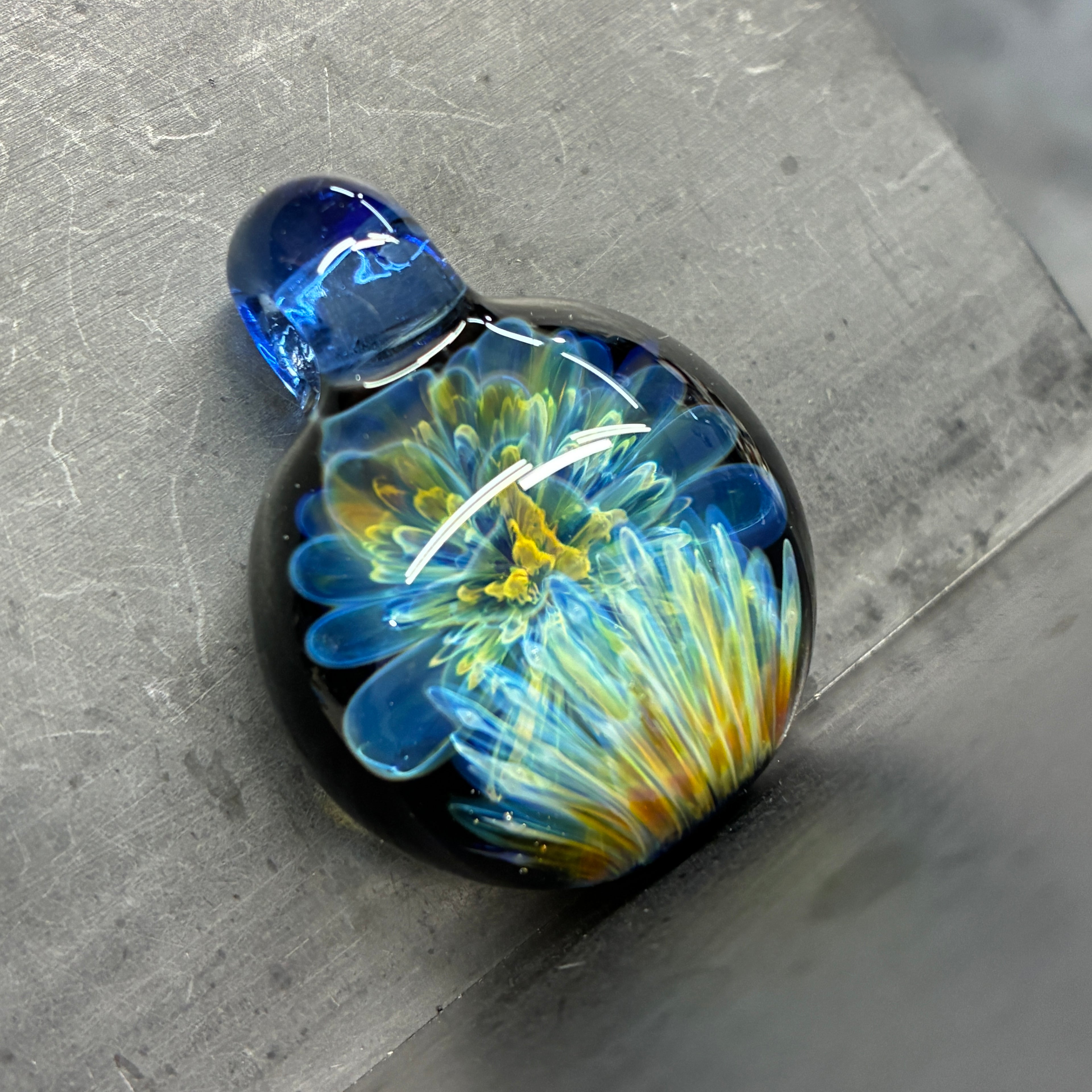 Layered Fume Bloom Pendant