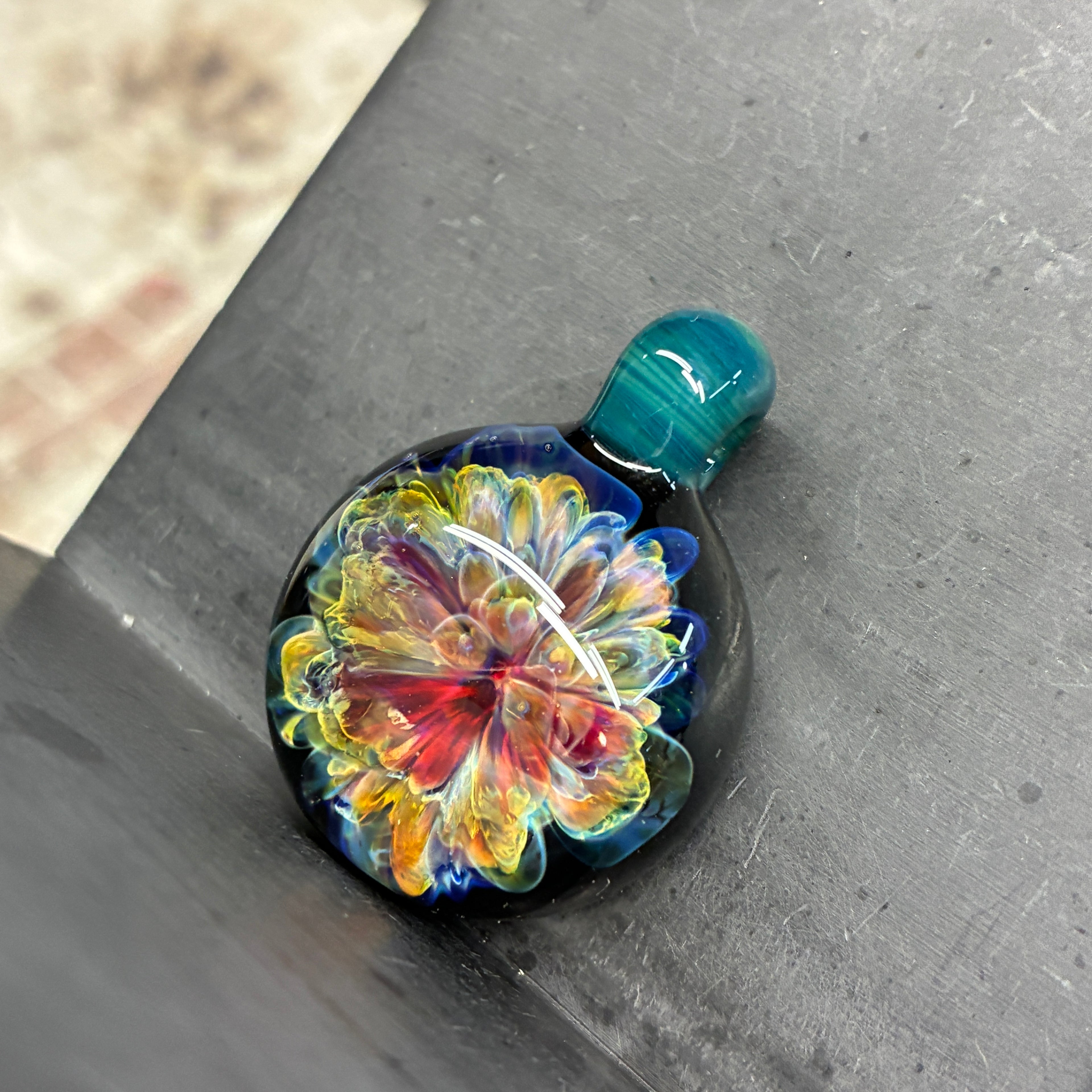 Tie-Dye Nebula Pendant