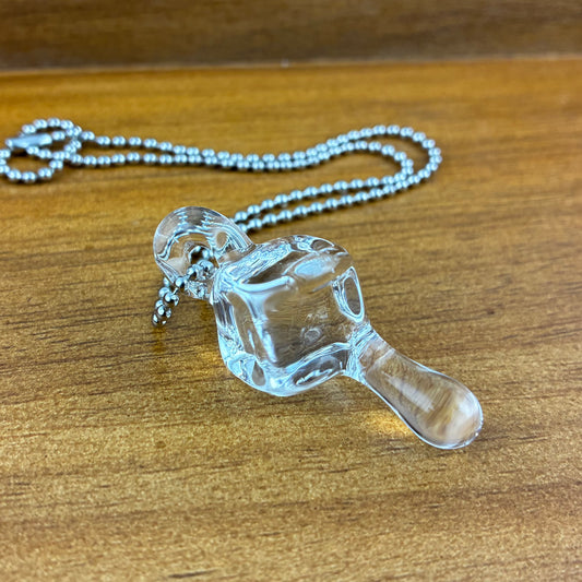 Ice Cube Drip | Glass Pendant