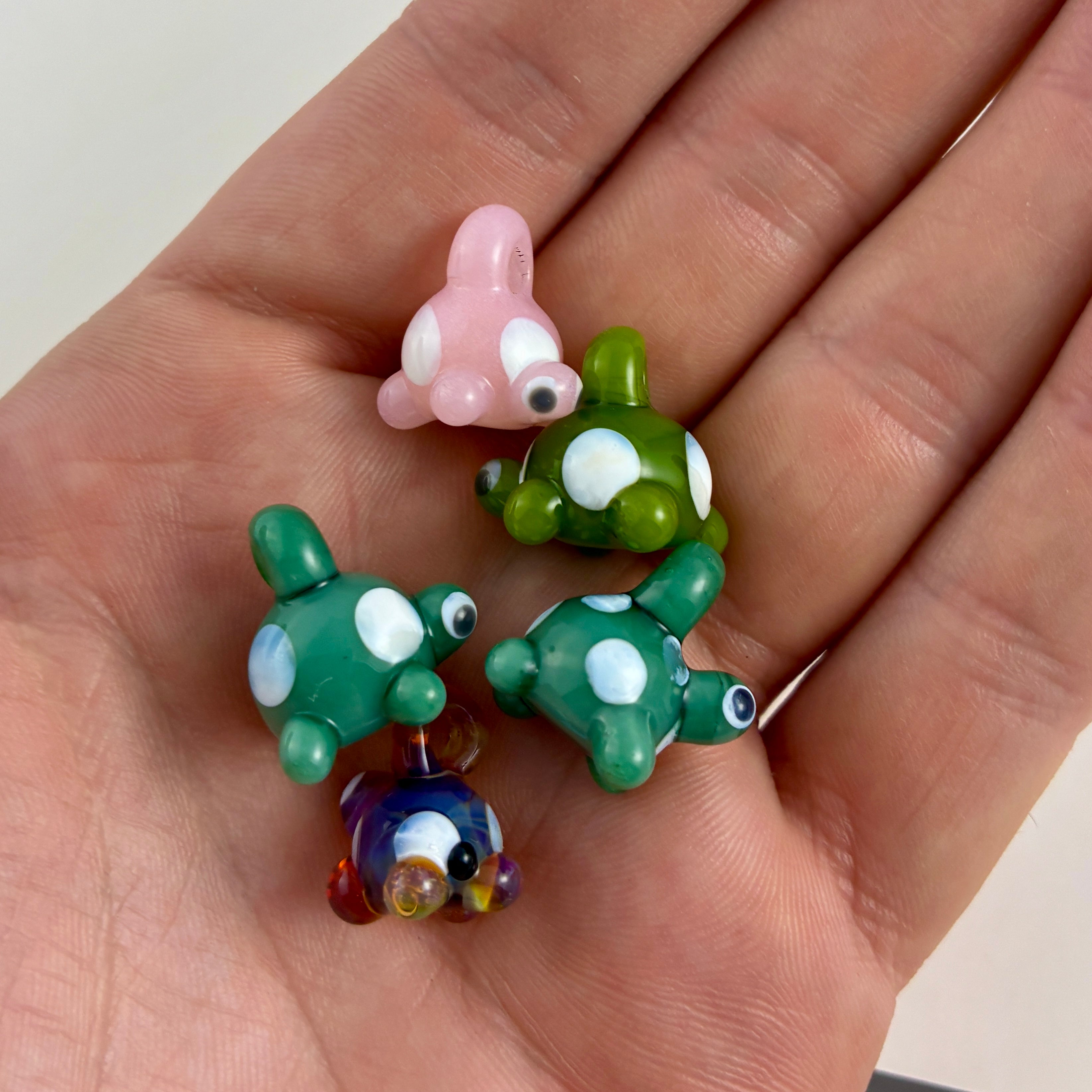 Glass Tortoise Pendant