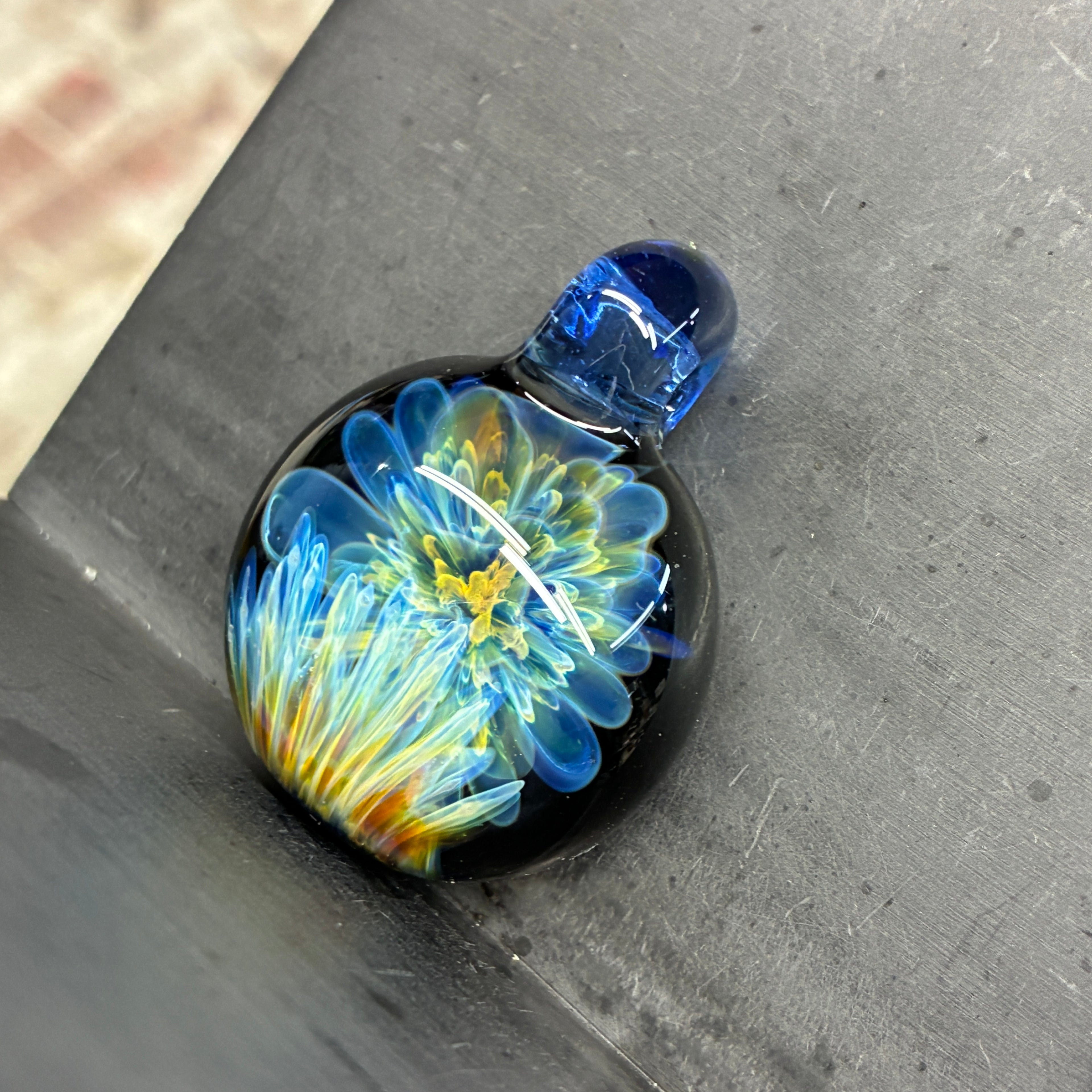 Layered Fume Bloom Pendant
