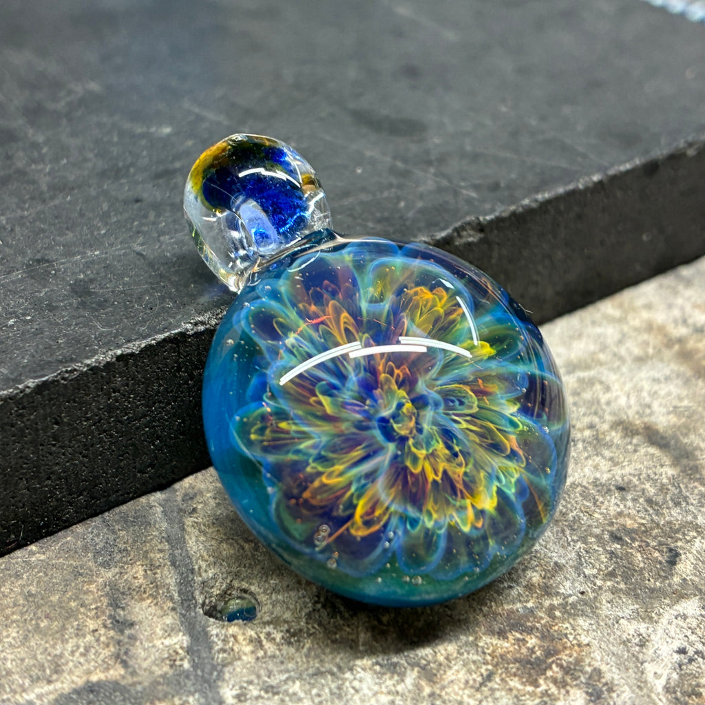 Tie-Dye Nebula Pendant