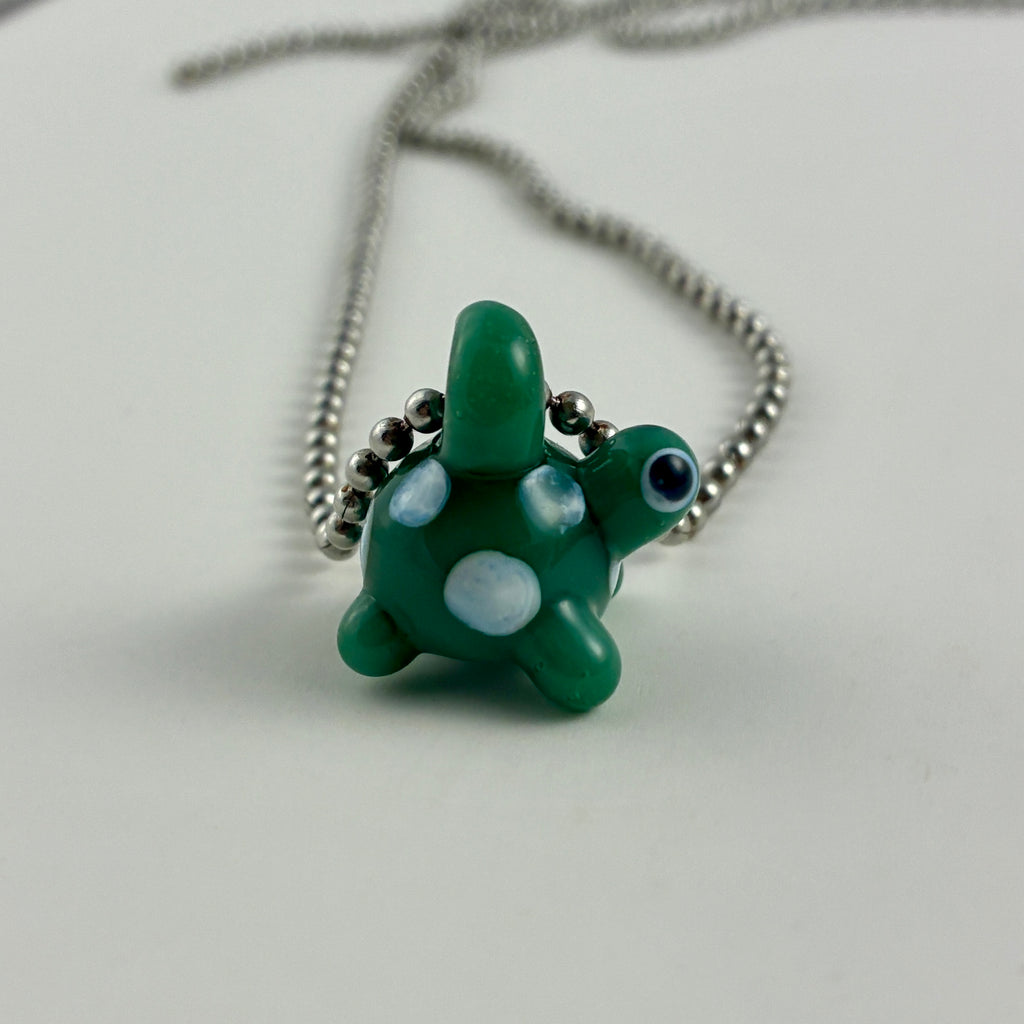 Glass Tortoise Pendant