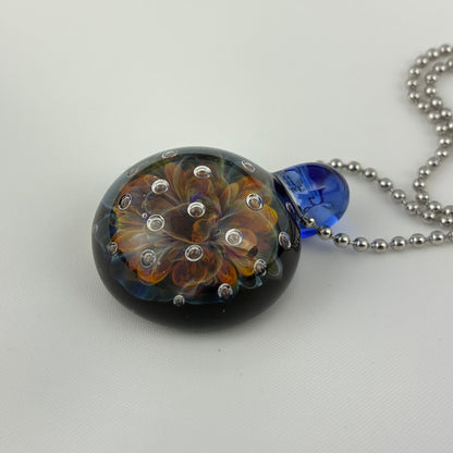 Nebula Air Trap | Glass Implosion Pendant