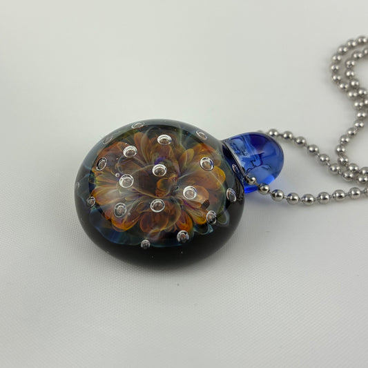 Nebula Air Trap | Glass Implosion Pendant