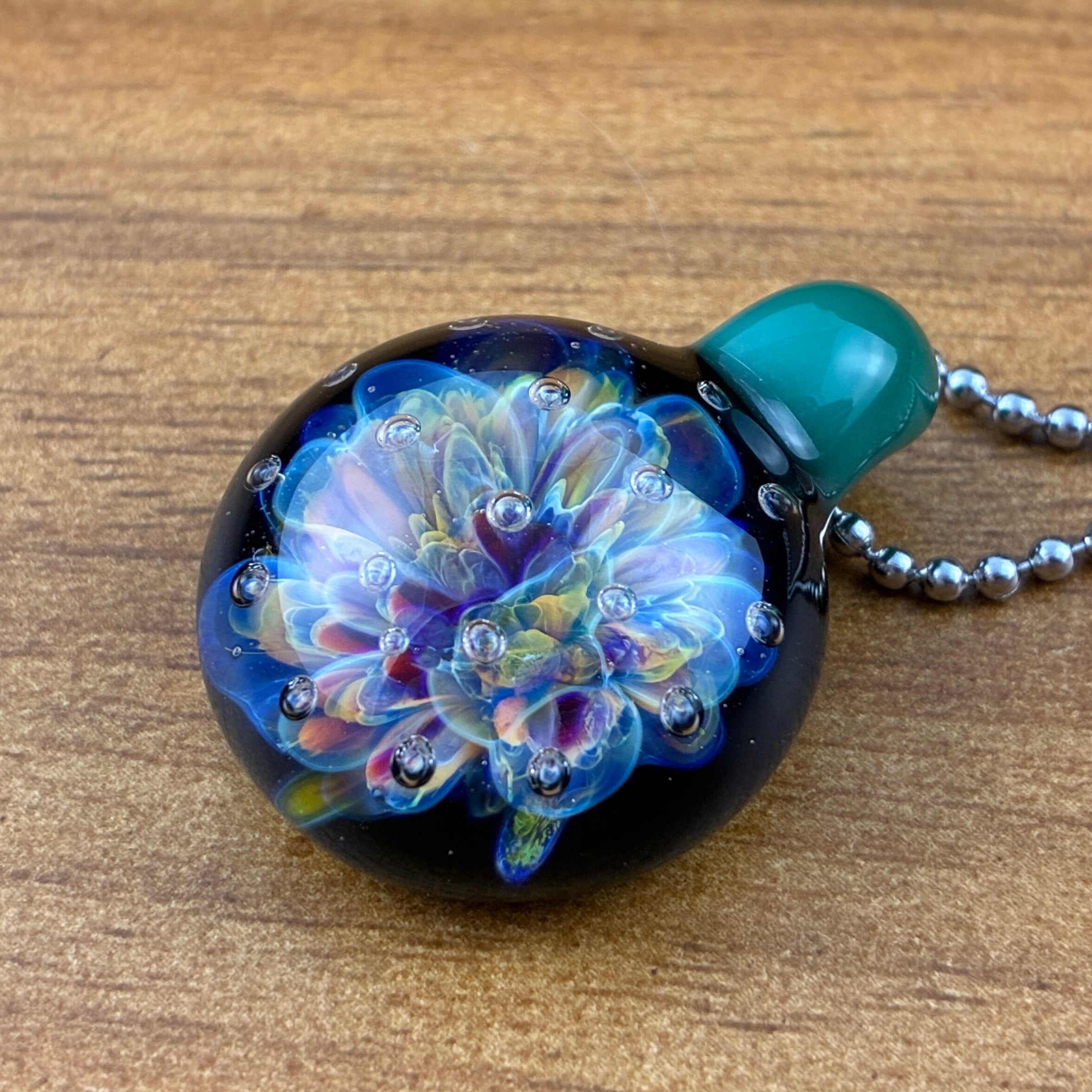 Tye Dye Nebula | Air Trap Implosion Pendant