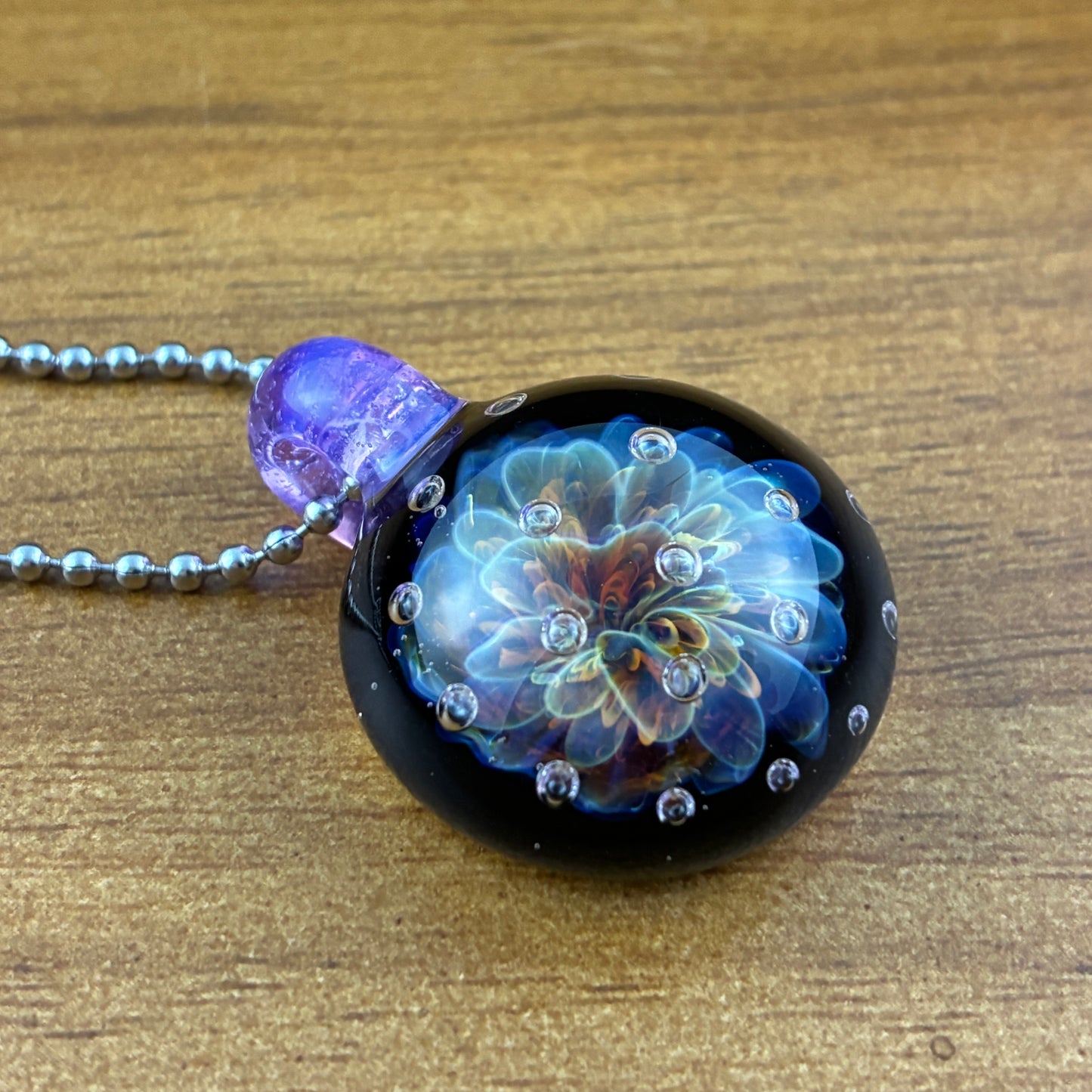 Pink Slyme | Nebula Air Trap Implosion Pendant