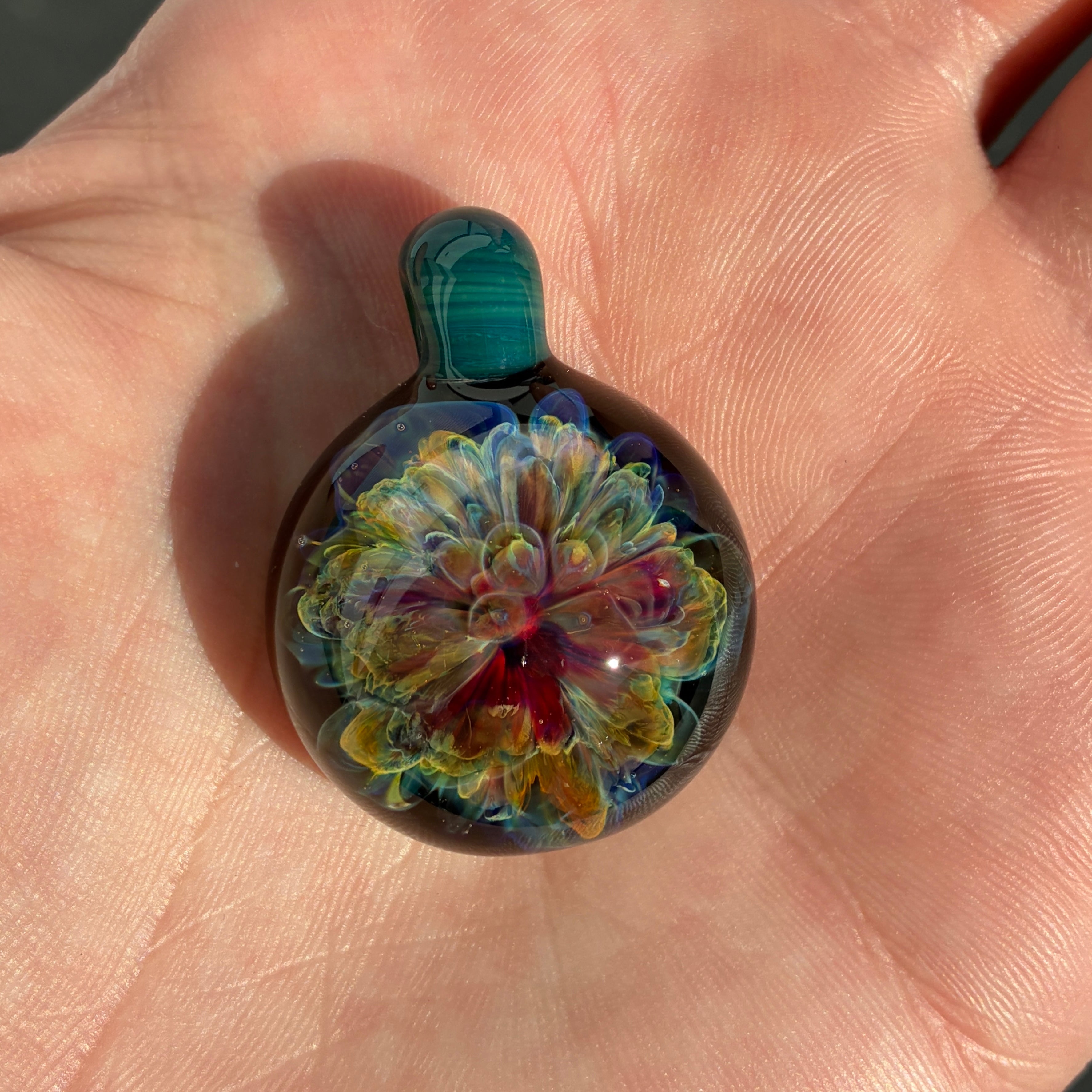 Tie-Dye Nebula Pendant