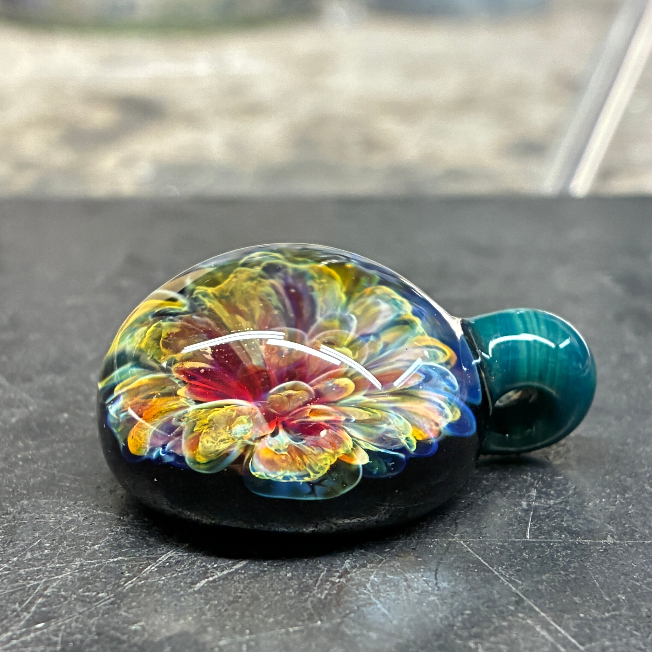 Tie-Dye Nebula Pendant